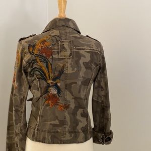 PsJ Picasso Camouflage Cropped Jacket